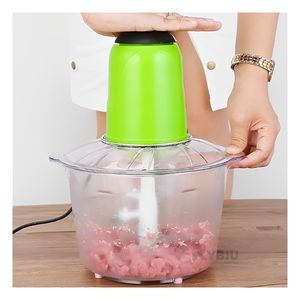 Picatodo Electrico Multifuncional para Alimentos 2L Verde