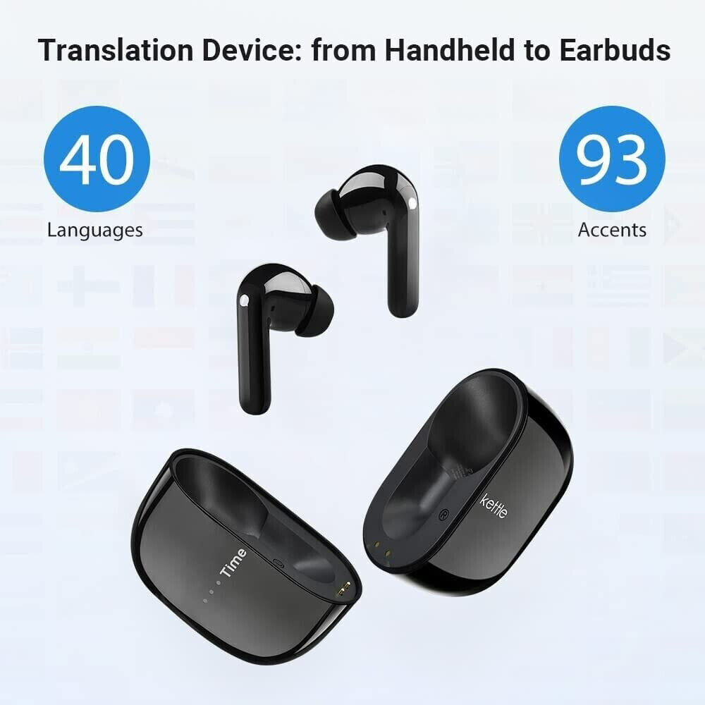 Auriculares traductor de auriculares Timekettle M2 - (93 idiomas y