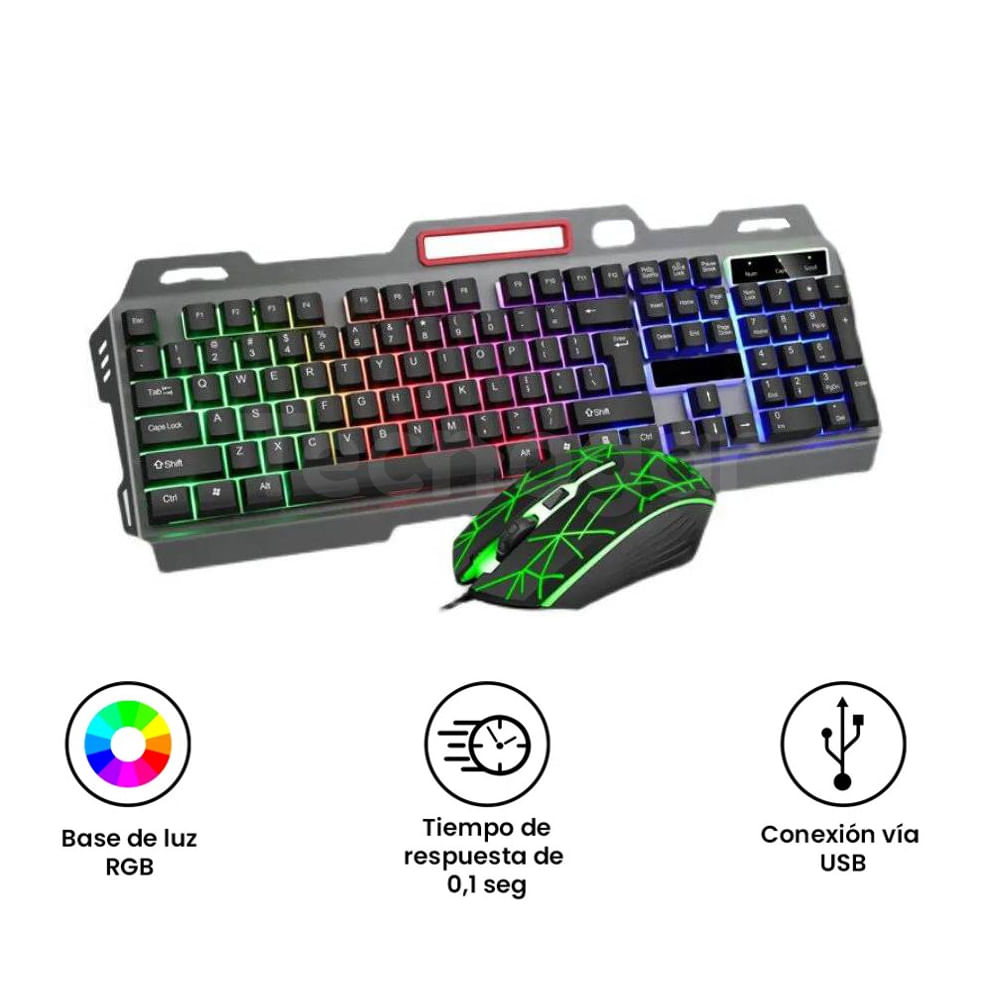 Teclado Gamer Clancy RGB – Lumilu Panamá