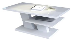 Mesa de Centro Elegante Lola color Blanco TU MESITA