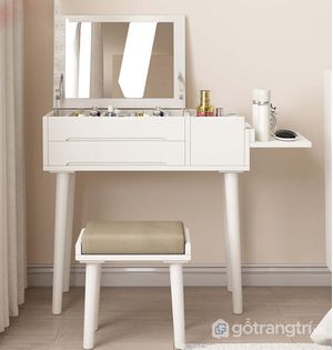 Tocador Juvenil práctico Leyla color Blanco TU MESITA