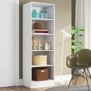 Librero Clásico multiusos Pekin color Blanco TU MESITA