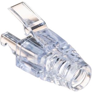 50 Pack de Platinum Tools Ez Rj45 Cat6 Snag Proof Strain Reliefs en Empaque de Bolsa