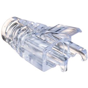 50 Pack de Platinum Tools Ez Rj45 Cat6 Snag Proof Strain Reliefs en Empaque de Bolsa