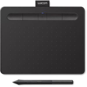 Tableta de Pintura Digital Intuos de Wacom con Bluetooth Pequeña Negra