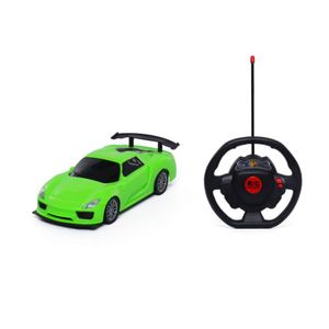 Auto A Control Remoto Verde Motor Xtreme Con Sensor De Gravedad Y Luces Escala 1:20