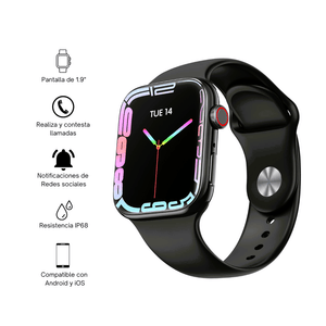 Smartwatch T900 Pro Max L V2.0 Serie 8 Negro