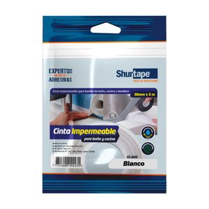 Cinta Impermeable Shurtape Ci-200 38mm x 3m Blanco