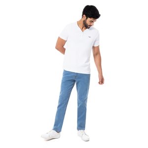 Pantalon Clasico Denim Stretch Hombre Ronald Confort
