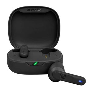 Audífonos bluetooth True Wireless JBL Wave Flex resistente al agua IP54, duración máx. 8 horas, control de música y llamadas, negro