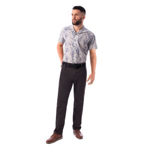 Pantalon Clasico Drill Stretch Hombre Relaxed Confort