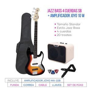 Pack de Bajo Sunburst - Amplificador 10W