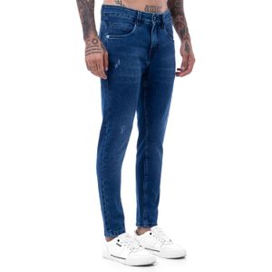 Pantalon Moda Denim Stretch Hombre Gj - Serie 107