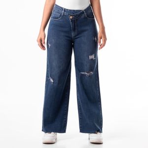 Pantalon Moda Denim Stretch Mujer Sasa.