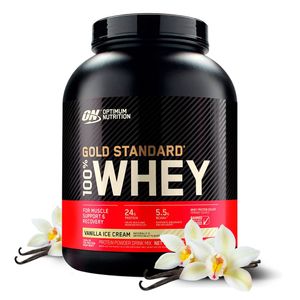 Proteina Gold Standard Whey Optimum Nutrition 5 LB Vainilla