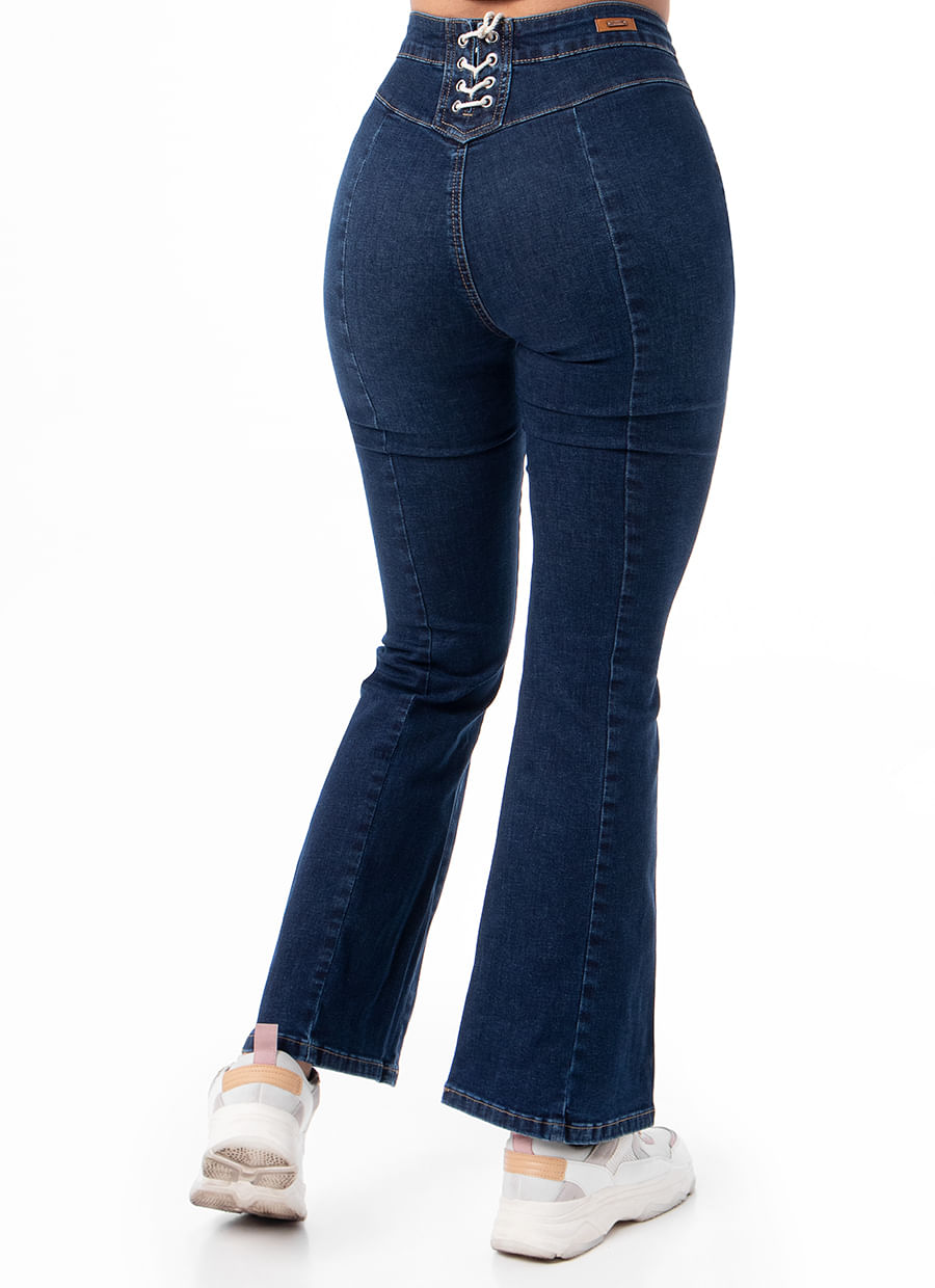 Pantalon Moda Denim Stretch Mujer Narell Real Plaza