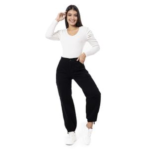 Pantalon Cargo Drill Stretch Mujer Zilve