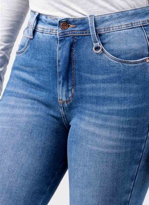 Pantalon Moda Denim Stretch Mujer Rebekha