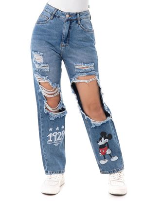 Pantalon Moda Denim Mujer Athenas_Disney