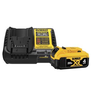 Starter Kit Batería 4.0 Ah + Cargador de Batería Ion-Litio 12V / 20V Dewalt DCB204-K3