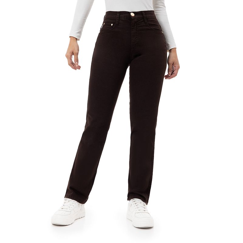 Pantalon Clasico Drill Stretch Mujer Diana