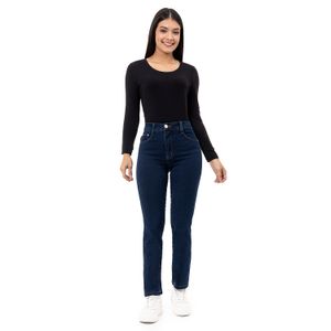 Pantalon Clasico Denim Stretch Mujer Diana