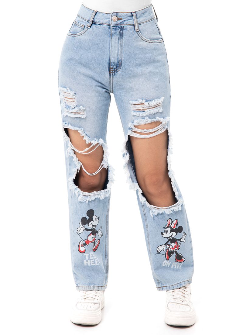 Pantalon Moda Denim Mujer Sabrina_Disney