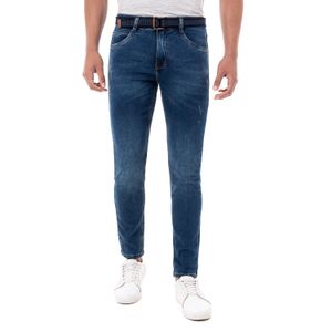 Pantalon Moda Denim Stretch Hombre Teo