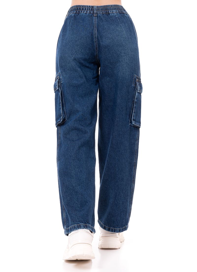 Pantalones Cargo para Chicas con Estilo, solo en Denim Blue Colombia