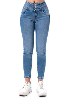 Pantalon Moda Denim Stretch Mujer Alvany