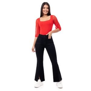 Pantalon Moda Denim Stretch Mujer Daniluh