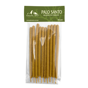 Palo Santo Incienso en Varillas Ñawpa Perú 10 UND