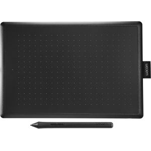 Tableta Creativa de Pluma Wacom One Edición Estudiante Tamaño Mediano Negro Rojo