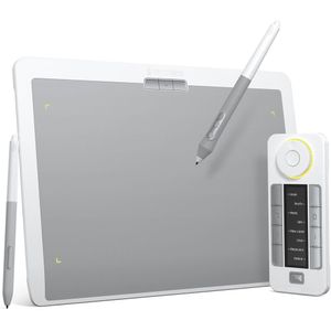 Tableta Gráfica Xencelabs con Teclas Rápidas Edición Especial Mediana Blanco Nebulosa