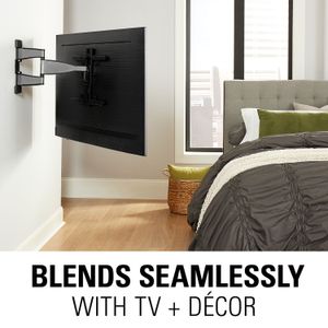 Soporte de Pared Full Motion Sanus Vmf720 para Pantallas de 32 a 55 Plateado