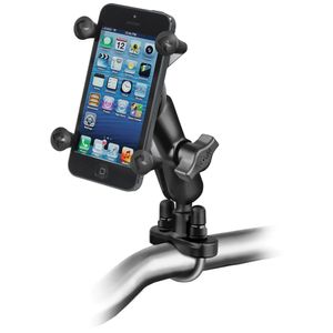 Soporte de Riel de Manillar Ram Mounts con Soporte Universal para Teléfono Celular X Grip
