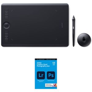Tableta Intuitiva Wacom Pro Creative Paquete Adobe Creative Cloud Photography