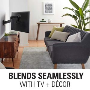 Soporte de Pared Full Motion Sanus Vsf716 para Pantallas de 19 a 40 Plateado