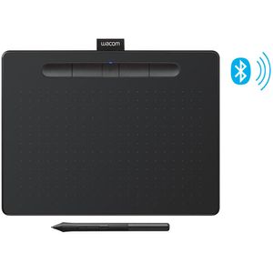 Tableta Creativa con Lápiz Bluetooth Wacom Intuos Medium Negro