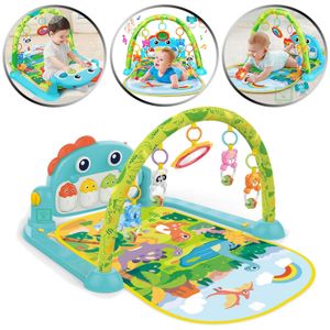 Gimnasio Piano Patadita Musical Huanger HE0643 Azul