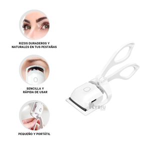 Accesorio de Pestañas con Rizado de Larga Duracion Blanco