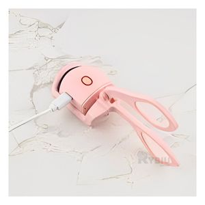 Eyelash Curler Electrico de Pestañas Automatico Rosado