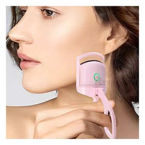 Eyelash Curler Electrico Rizado de Larga Duracion Rosado