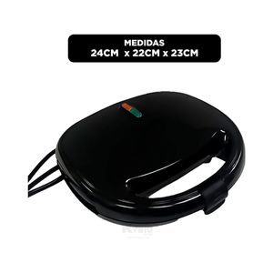 Panquequera Casera con Diseños Negro