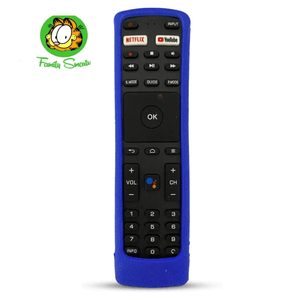 Funda de Silicona para Control Remoto Jvc RM-3363 Azul
