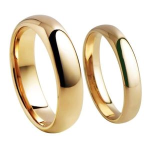 Anillo de Matrimonio Alianzas Hombre Bañado Oro 18K Aro Genieka Classic Talla 10