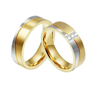 Anillo de Matrimonio Alianzas Hombre Bañado Oro 18K Aro Genieka Gold Dream Talla 11