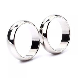 Anillo de Matrimonio Alianzas Hombre Bañado Oro Blanco 18K Aro Genieka Eternal Heaven Talla 11