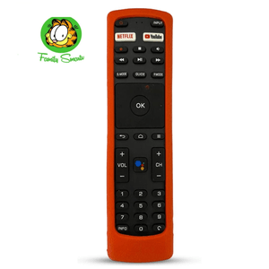 Funda de Silicona para Control Remoto Jvc RM-3363 Rojo