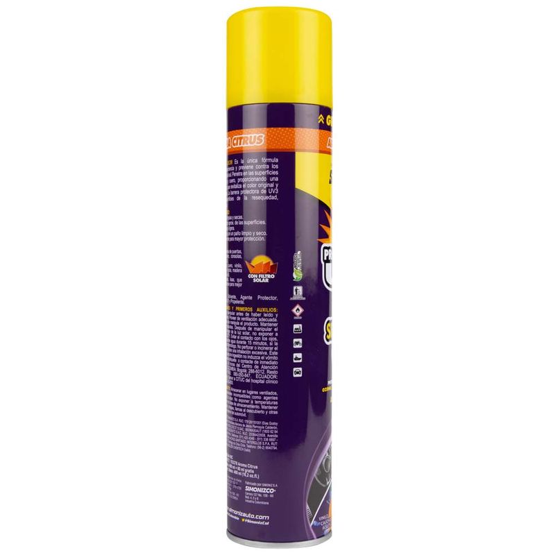 Silicona UV3 Aerosol – Simoniz